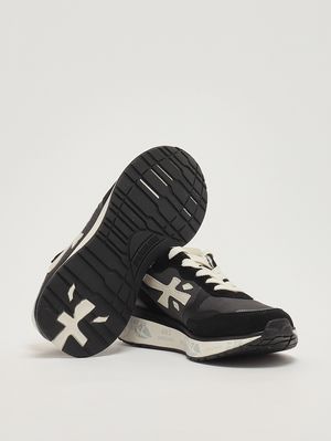 4. Baskets pour femme Lauryn 7479 en cuir et mesh Noir