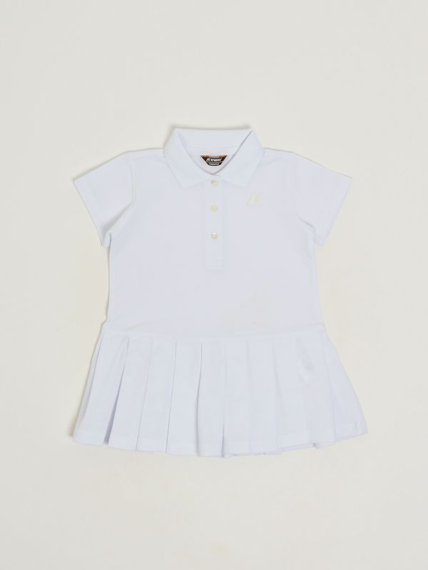 1. Abito neonata Dollie in misto cotone Bianco K-Way k8151tw