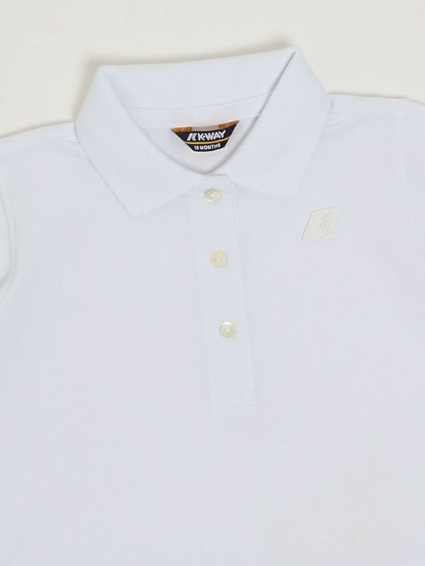 3. Abito neonata Dollie in misto cotone Bianco K-Way k8151tw