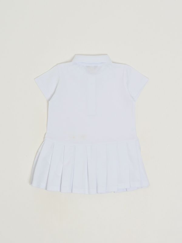 2. Abito neonata Dollie in misto cotone Bianco K-Way k8151tw
