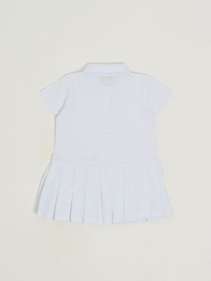 2. Abito neonata Dollie in misto cotone Bianco