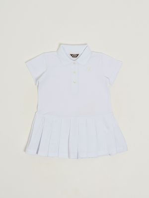 1. Abito neonata Dollie in misto cotone Bianco