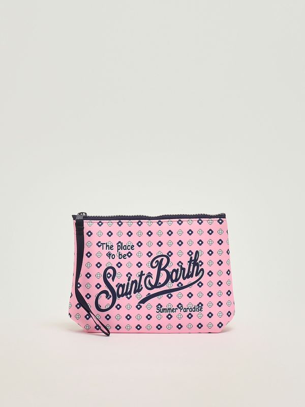 Aline Pochette aus Scuba-Stoff Rosa MC2 Saint Barth
