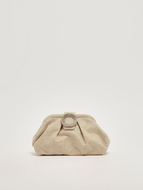Pochette femme Bakios en raphia Naturel Twentyfourhaitch