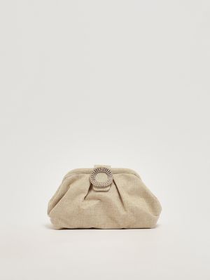 1. Pochette femme Bakios en raphia Naturel