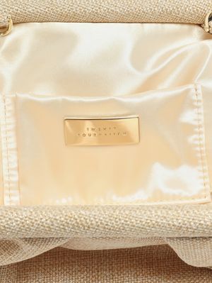 5. Pochette femme Bakios en raphia Naturel