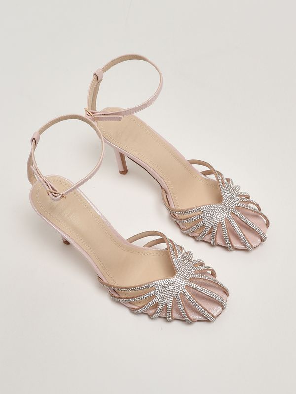 2. Sandales femme Los Angeles en simili cuir. Poudre Twentyfourhaitch sh390