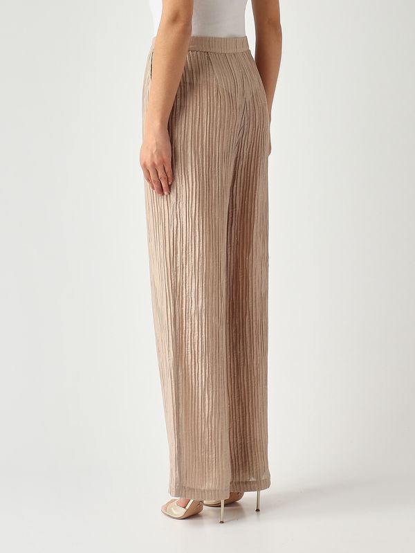 4. Pantalón de mujer en tejido lurex. Arena Emporio Armani ew003446af20830