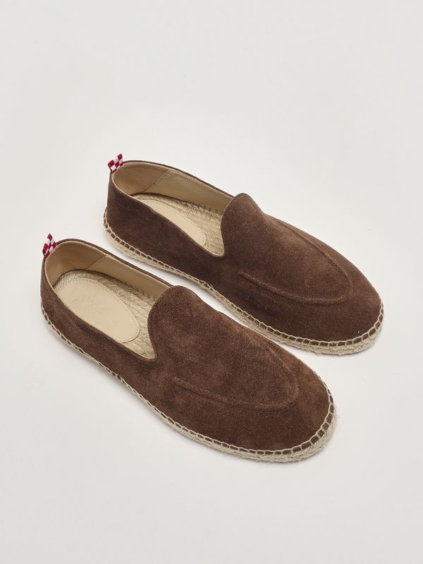 2. Herren-Espadrilles Armand aus Wildleder Braun MC2 Saint Barth arma001