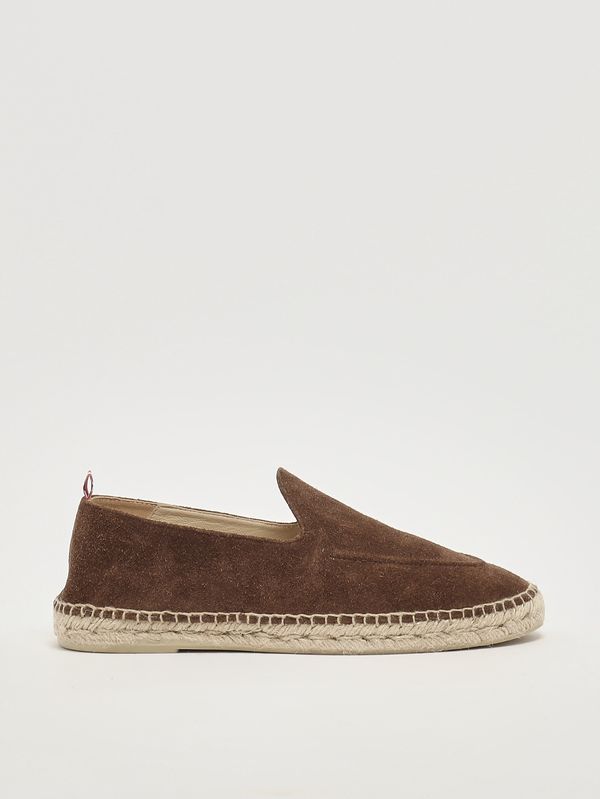 1. Herren-Espadrilles Armand aus Wildleder Braun MC2 Saint Barth arma001