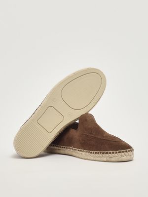 4. Herren-Espadrilles Armand aus Wildleder Braun