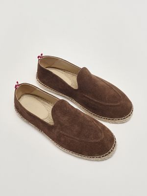 2. Herren-Espadrilles Armand aus Wildleder Braun