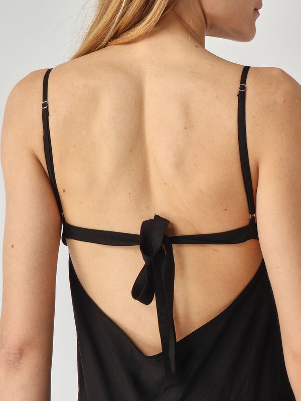 5. Badia Damenkleid aus Viskosemischung Schwarz Pinko 106825a3ay
