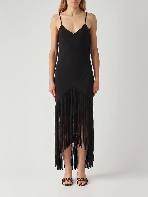 Pinko Badia women's dress in viscose blend - Black | Caposerio.com Pinko Badia women's dress in viscose blend - Black | Caposerio.com