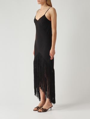 3. Badia Damenkleid aus Viskosemischung Schwarz