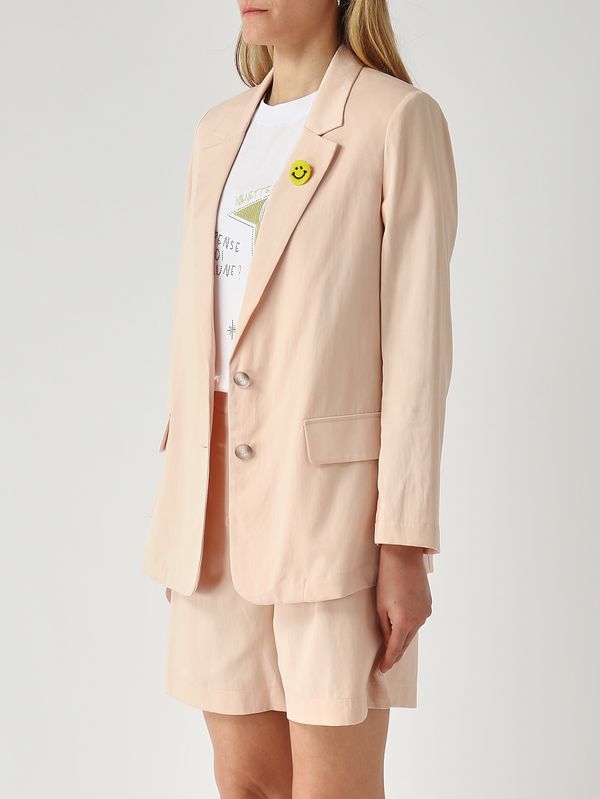3. Blazer de mujer en mezcla de algodón Rosa empolvado Nenette bessie