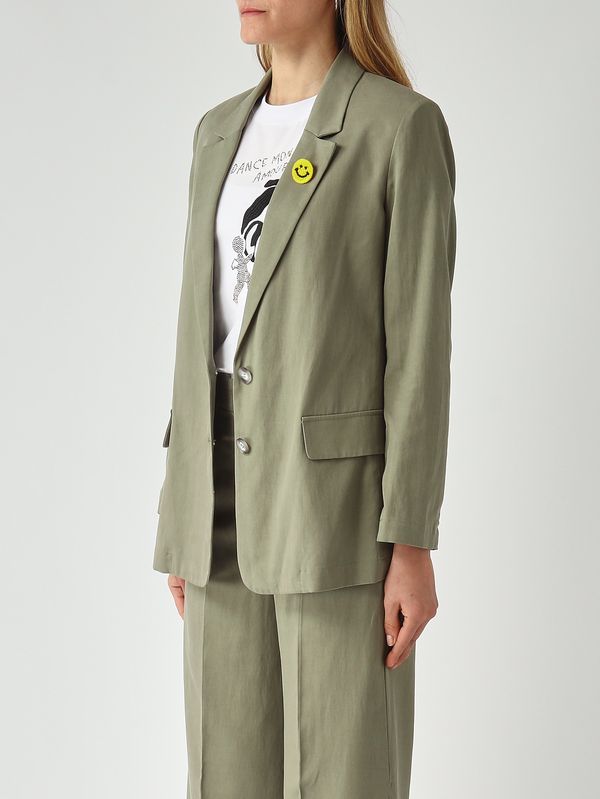3. Blazer de mujer en mezcla de algodón Salvia Nenette bessie