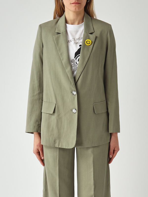 1. Blazer de mujer en mezcla de algodón Salvia Nenette bessie