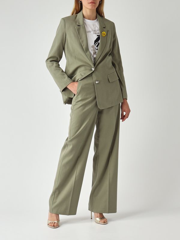 2. Blazer de mujer en mezcla de algodón Salvia Nenette bessie