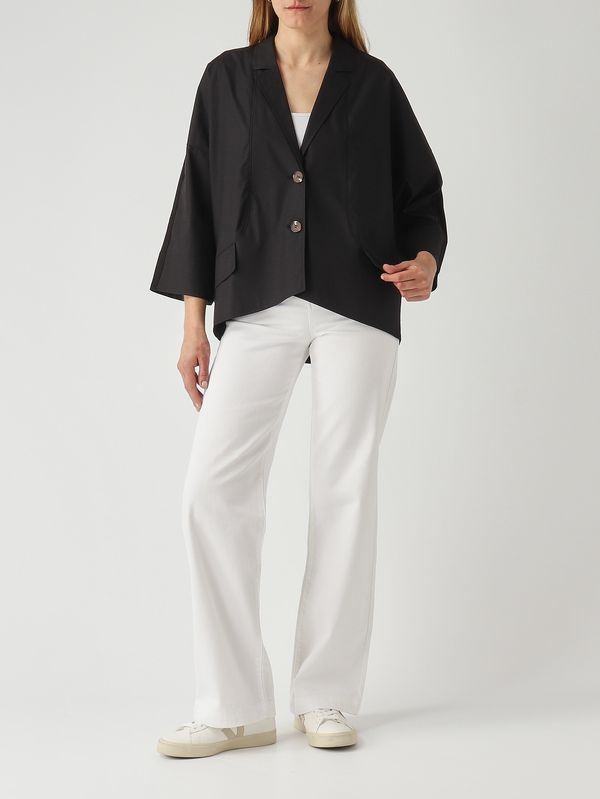 2. Women's Bristol stretch cotton blend jacket Black Nenette bristol