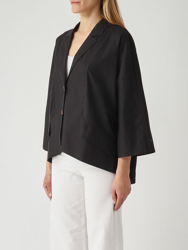 3. Women's Bristol stretch cotton blend jacket Black Nenette bristol