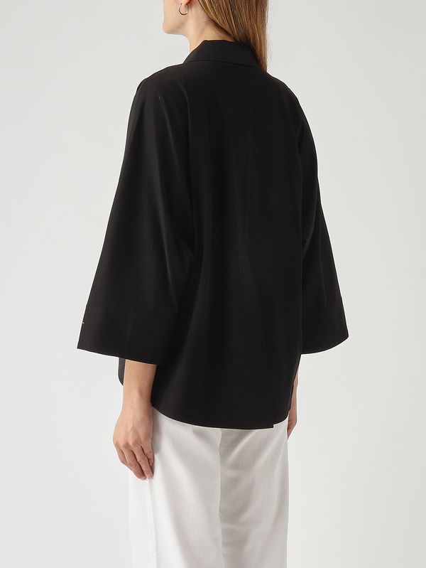 4. Women's Bristol stretch cotton blend jacket Black Nenette bristol