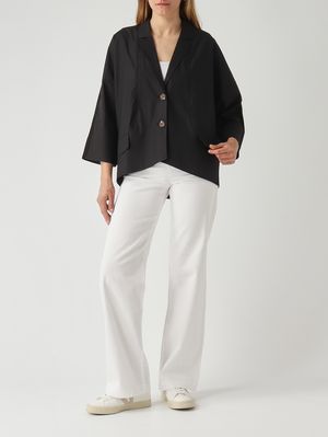 2. Women's Bristol stretch cotton blend jacket Black