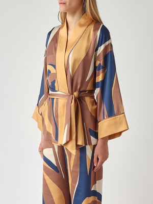 3. Damen-Kimono Britney aus Viskose-Twill Fantasie
