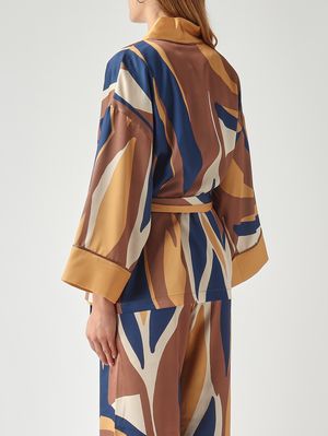 4. Damen-Kimono Britney aus Viskose-Twill Fantasie