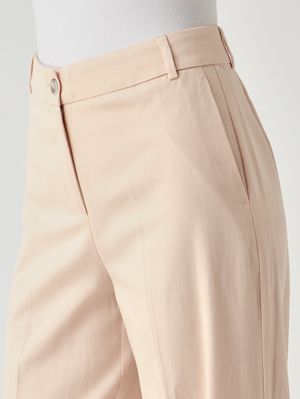 5. Pantalone donna Erica in misto cotone Cipria