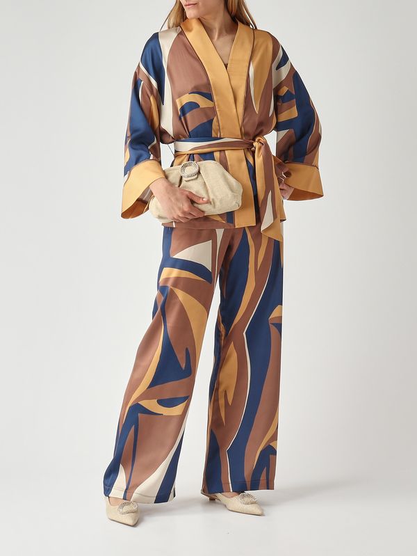 2. Pantalón de mujer Eter en sarga de viscosa. Fantasía Nenette eter