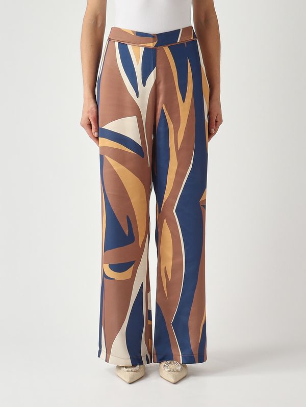 Pantalon femme Eter en twill de viscose Fantaisie Nenette