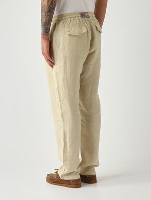 4. Pantalon pour homme Calais en lin Beige
