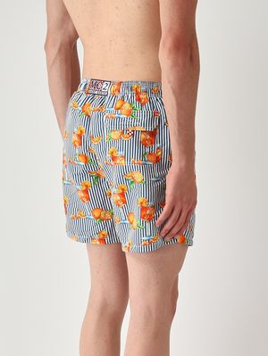 2. Maillot de bain pour homme Gustavia à motif Orange