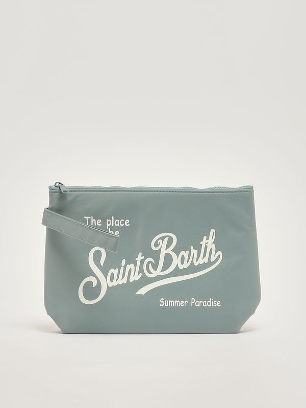 Aline L Pochette aus Nylon Salbei MC2 Saint Barth