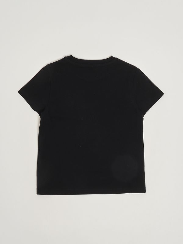 4. Lot de 3 t-shirts en coton pour fille Blanc-Rose-Noir Moncler l19548c0003489at9