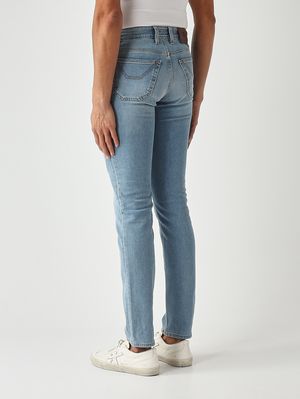 4. Jean homme John en coton stretch Bleach Bleu