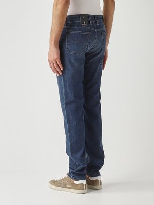 3. Jordan Herrenjeans aus Stretch-Baumwollmischung Mittelblau