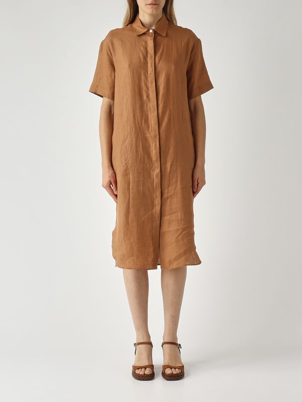 1. Vestido de lino para mujer Canela Gran Sasso 7223050000