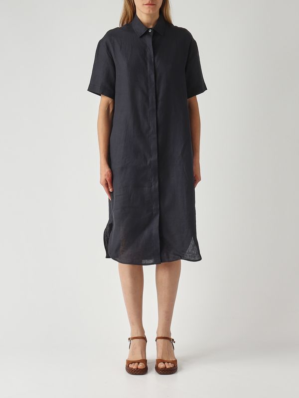 1. Vestido de lino para mujer Azul marino Gran Sasso 7223050000