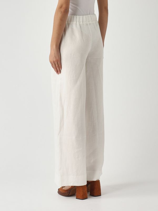 4. Women's linen trousers White Gran Sasso 7624850000