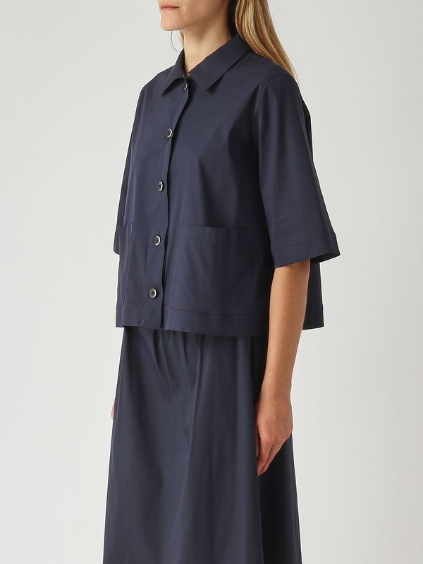 3. Camicia donna in tessuto tecnico Navy Gran Sasso 6122554300