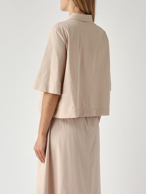 4. Camicia donna in tessuto tecnico Sabbia