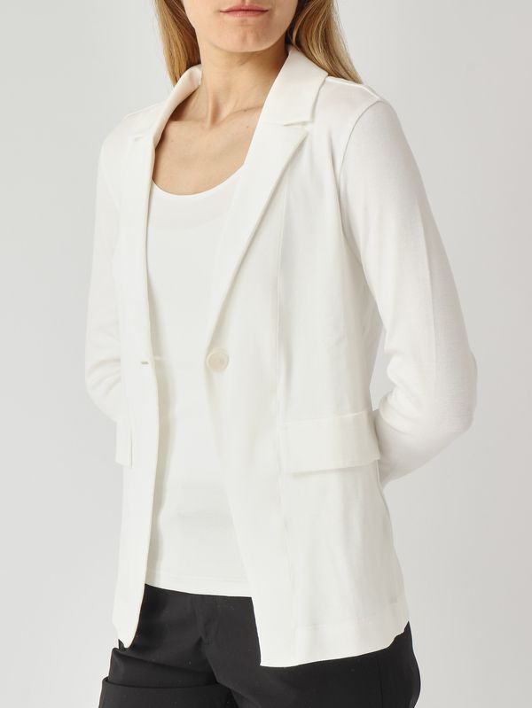 6. Conjunto de mujer de algodón elástico Blanco Gran Sasso 6021480300