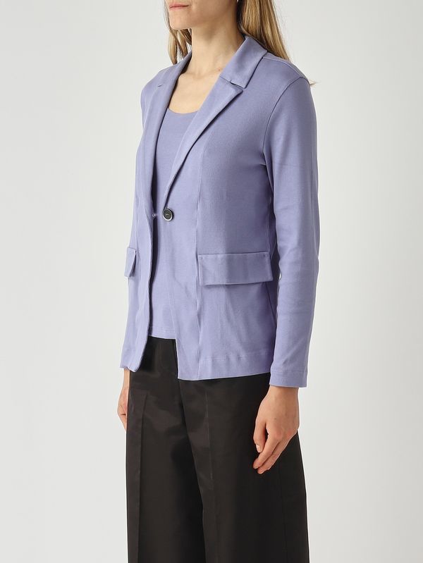 4. Conjunto de mujer de algodón elástico Lila Gran Sasso 6021480300