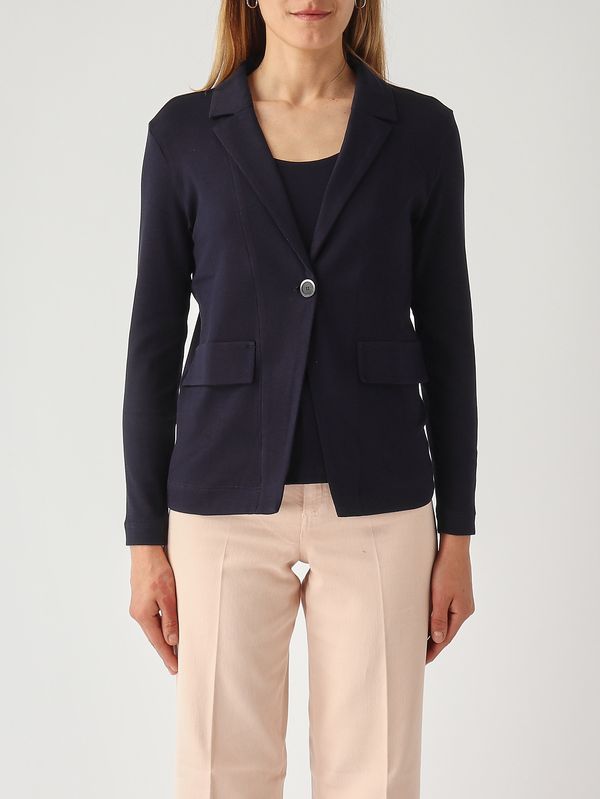 1. Damen-Set aus Stretch-Baumwolle Marine Gran Sasso 6021480300