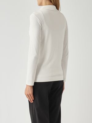 5. Conjunto de mujer de algodón elástico Blanco