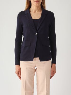 1. Damen-Set aus Stretch-Baumwolle Marine