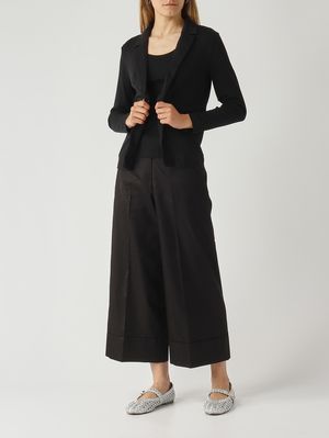 3. Conjunto de mujer de algodón elástico Negro