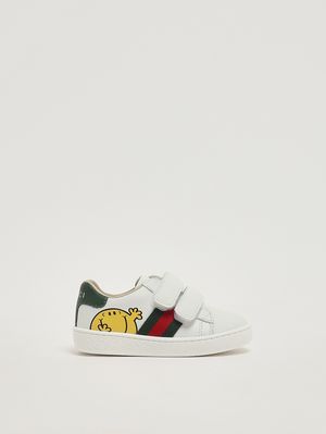 1. Kids' leather sneakers White